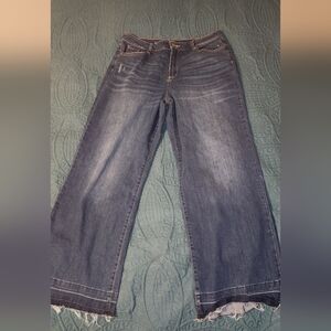 a.n.a Dark Blue Wide Leg Women's Jeans Size 14
